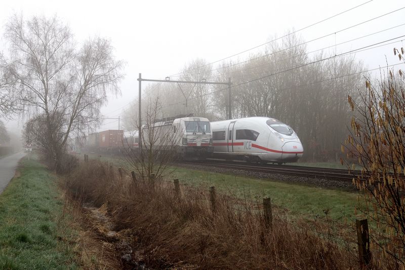 TXL goederentrein gestrand in Zevenaar 